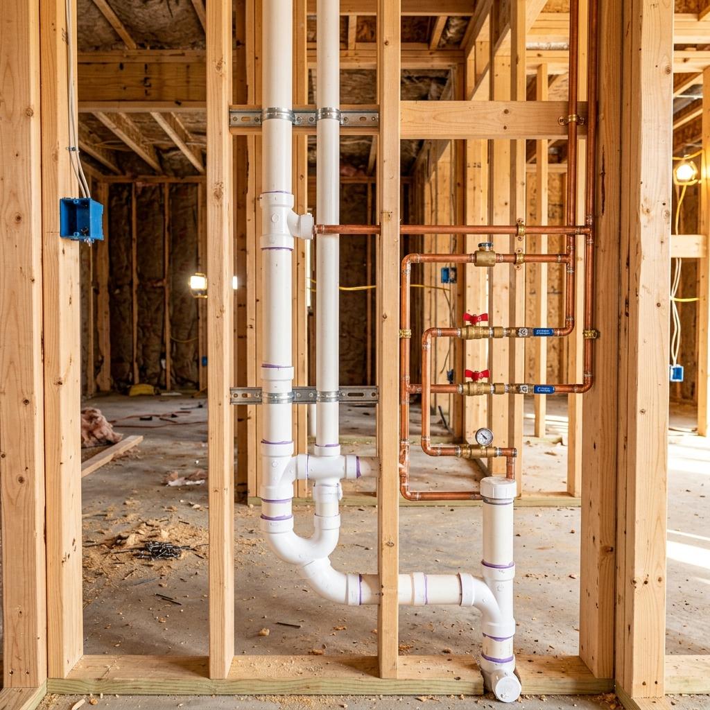 Sanitärinstallation Neubau